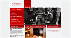 Desktop Screenshot of 46minna.com